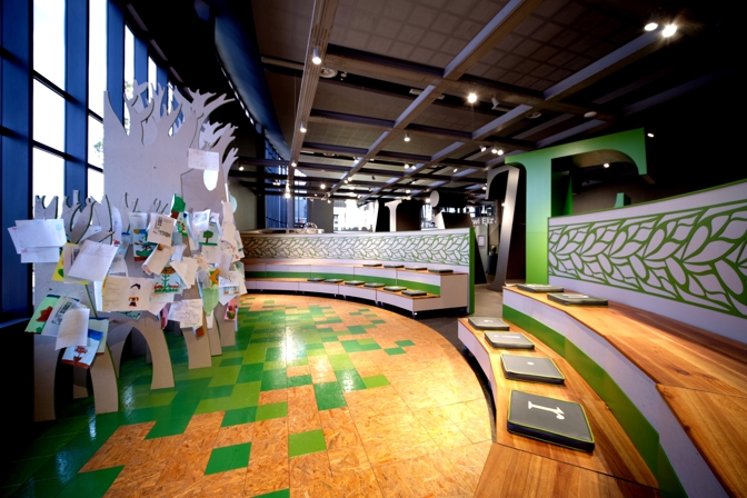 Storytelling area, for kid's events